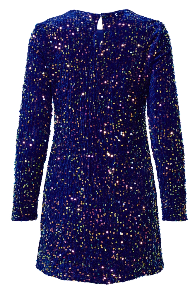 ONLANIKA SEQUIN LS DRESS WVN 15278822 SURF THE WEB/MULTI SEQU