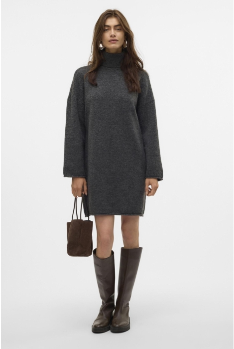 Vero Moda vmgemma ls roll neck knit dress vma