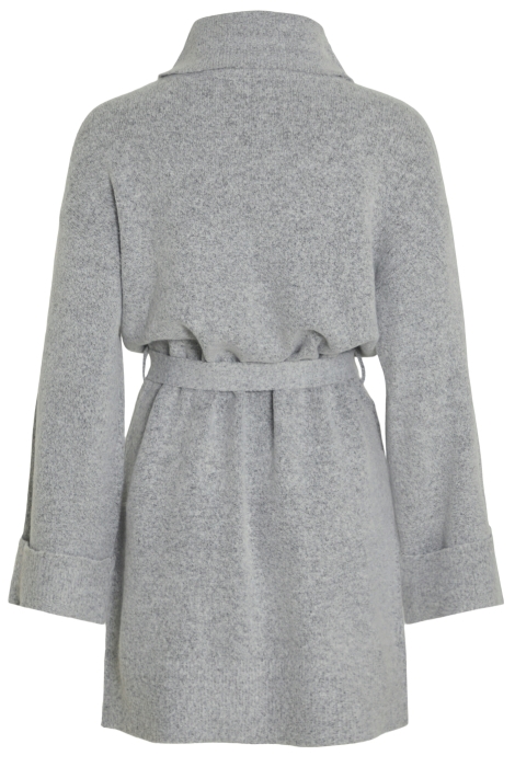 Vila virolfie l/s tie belt knit dress -