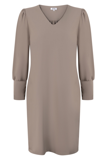 Zoso Jurk DION TRAVEL DRESSES 251 0009 TAUPE