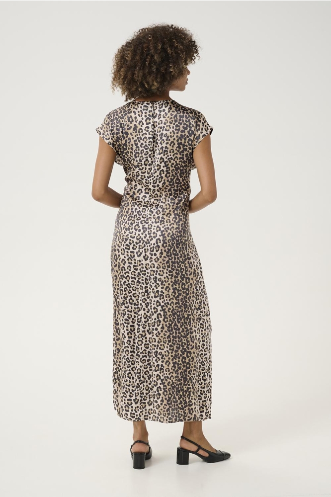 CULEONA BERNA LONG DRESS 50111704 107355 Leopard