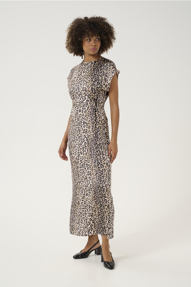 CULEONA BERNA LONG DRESS 50111704 107355 Leopard