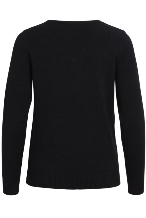 Vila viril l/s v-neck knit top-noos