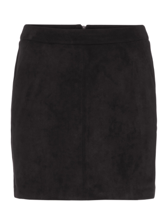 Vero Moda Rok VMDONNADINA FAUX SUEDE SHORT SKIRT 10210430 Black