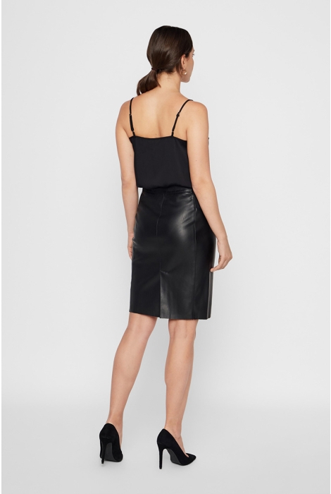 Vero Moda vmbuttersia hw coated skirt noos