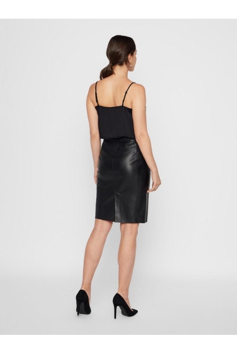 Vero Moda vmbuttersia hw coated skirt noos