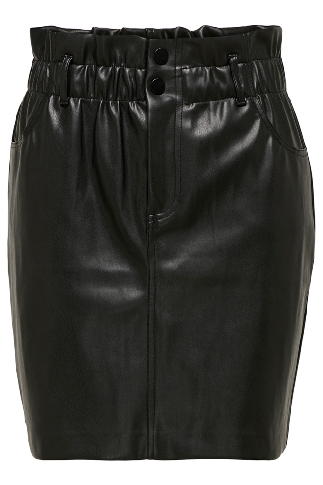 ONLMAIYA-MIRI FAUX LEATHER SKIRT CC 15206801 Black