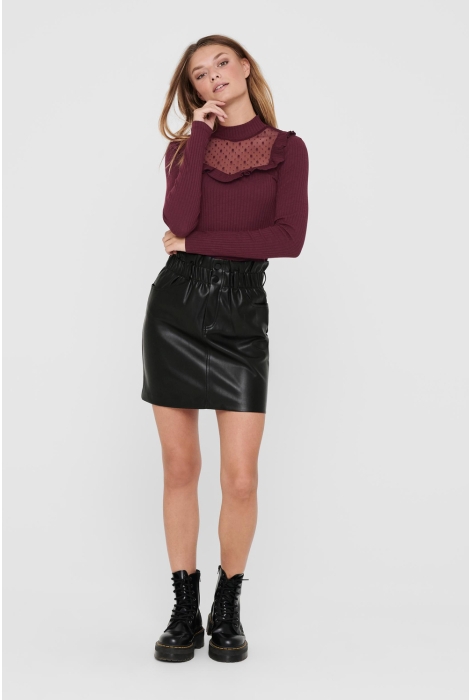 Leren rok only sale