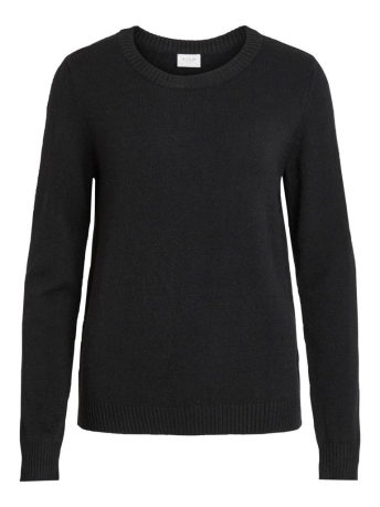 Vila Trui VIRIL O-NECK L/S KNIT TOP - NOOS 14054177 Black