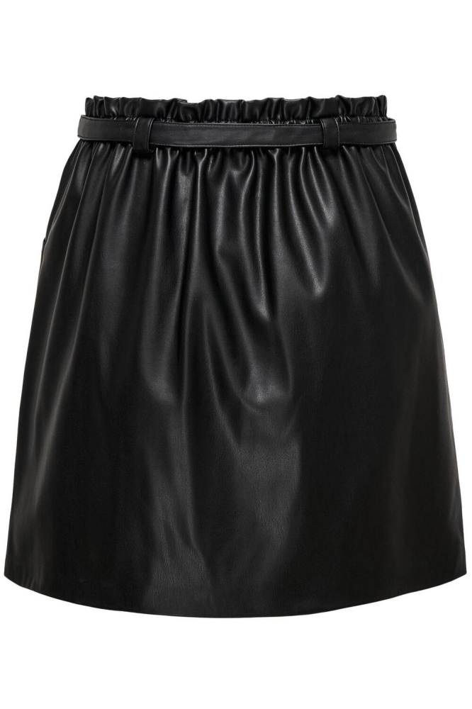 ONLHEIDI FAUX LEATHER SKIRT OTW NOO 15229099 BLACK