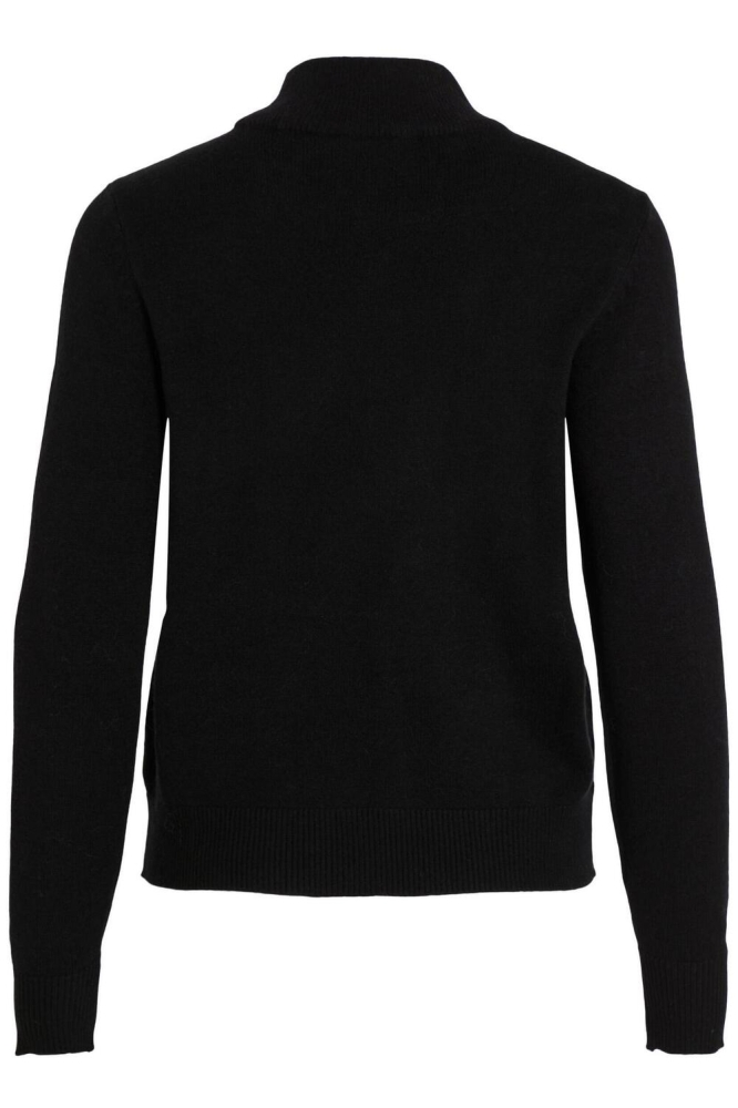 VIRIL CREWNECK L/S KNIT TOP - NOOS 14074306 BLACK