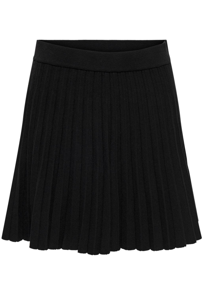 JDYASH HW SHORT PLISSE SKIRT KNT 15328327 Black