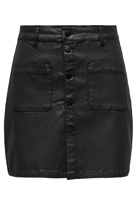 Jacqueline de Yong jdynewthunder coated skirt pnt dia