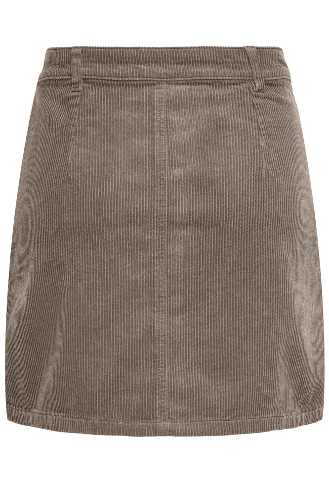 JDYSHIRAZ CORDUROY SKIRT PNT DIA 15220695 WALNUT