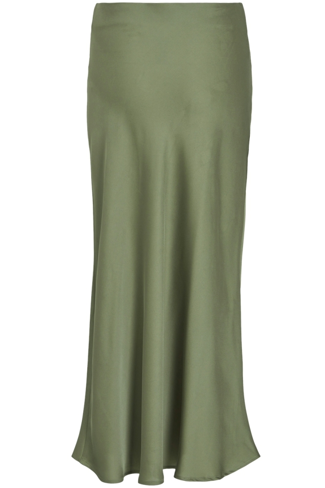 VIELLETTE HW LONG SKIRT - NOOS 14084182 Oil Green