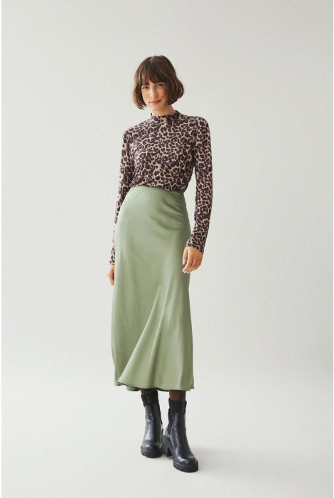 Vila viellette hw long skirt - noos