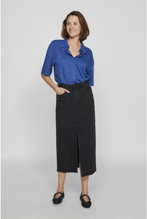 Vila vijaf hw midi denim skirt-noos