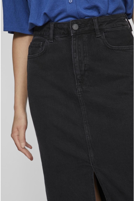 Vila vijaf hw midi denim skirt-noos