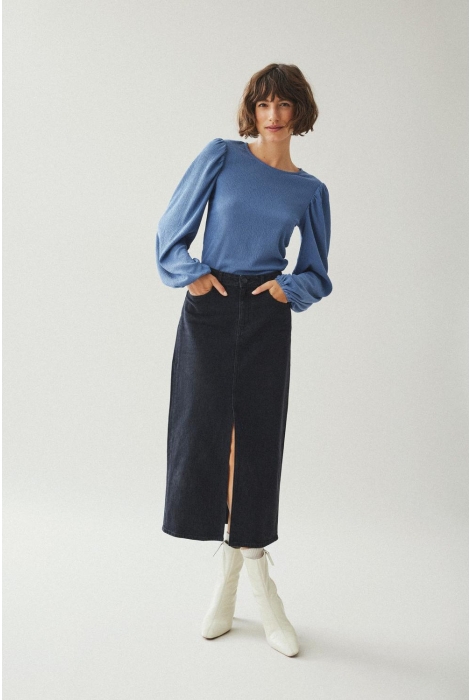 Vila vijaf hw midi denim skirt-noos