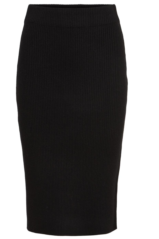 VIRIL PENCIL HW KNIT SKIRT - NOOS 14071794 Black