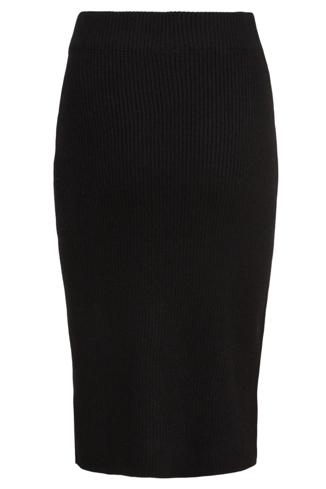 VIRIL PENCIL HW KNIT SKIRT - NOOS 14071794 Black