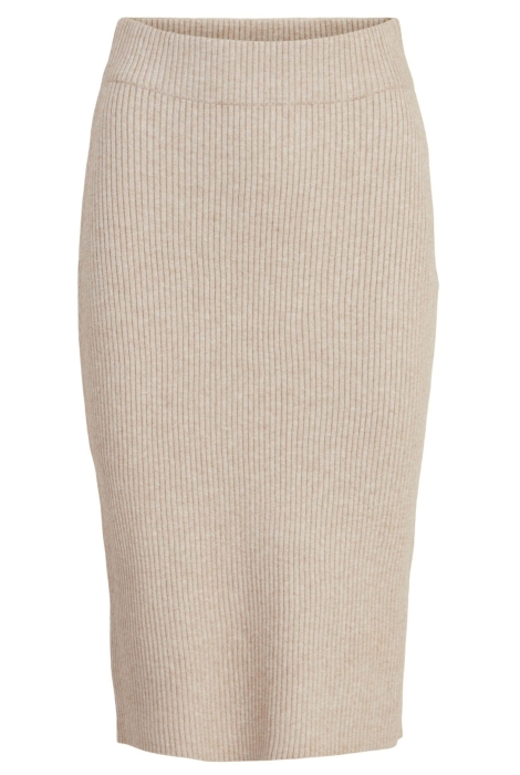 Vila viril pencil hw knit skirt - noos