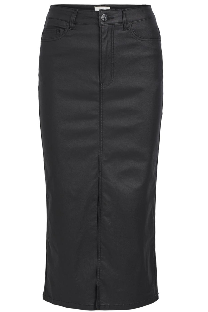 OBJNAYA COATED MW SKIRT NOOS 23043432 Black