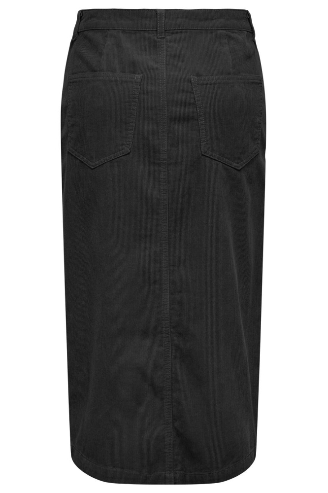 ONLMOXIE HW LONG SLIT CORD SKIRT CC 15325088 BLACK