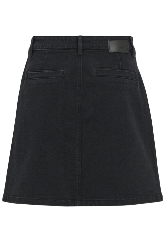 OBJYRGA DNM HW RE SKIRT 134 23044894 BLACK DENIM