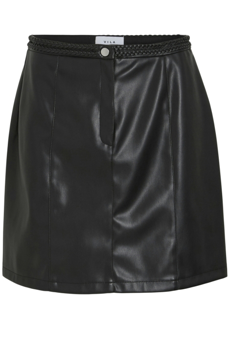 Vila vipen coated hw braid skirt