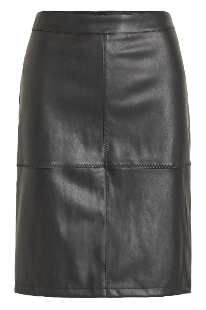 VIPENSA HW COATED SKIRT/LS 14104012 BLACK BEAUTY