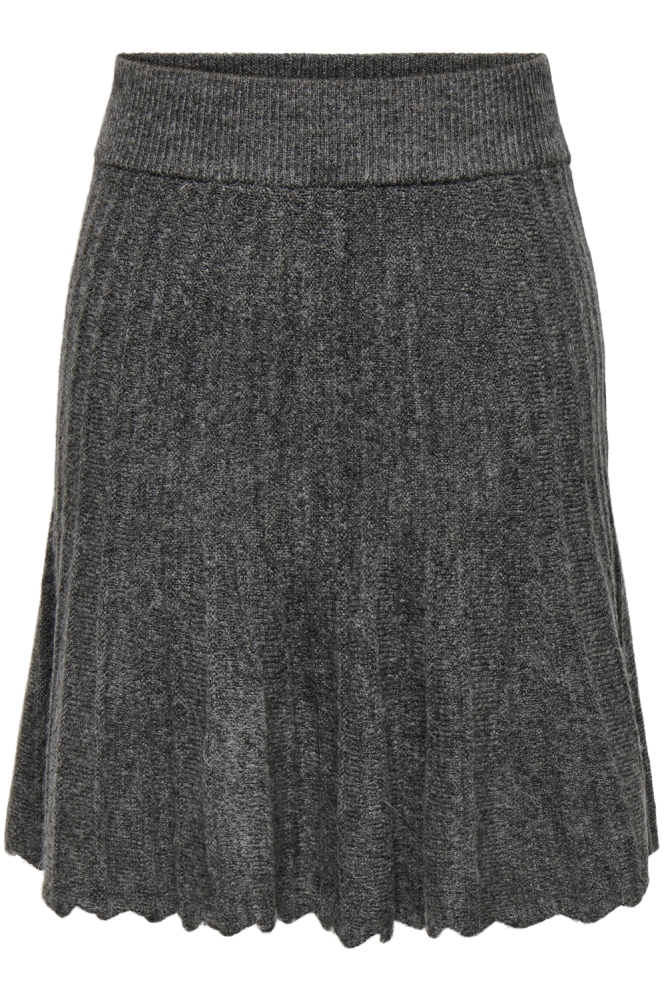 JDYLETTY HW SKIRT KNT 15343158 Dark Grey Melange