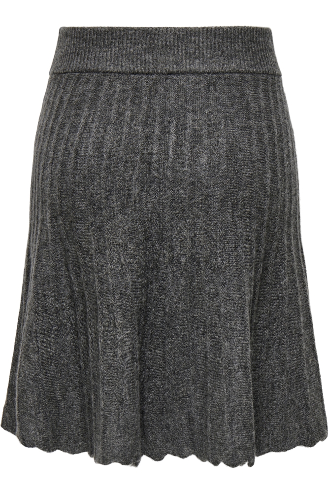 JDYLETTY HW SKIRT KNT 15343158 Dark Grey Melange