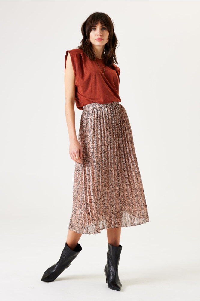 ROK MET PRINT S40121 8134 MUTED CLAY