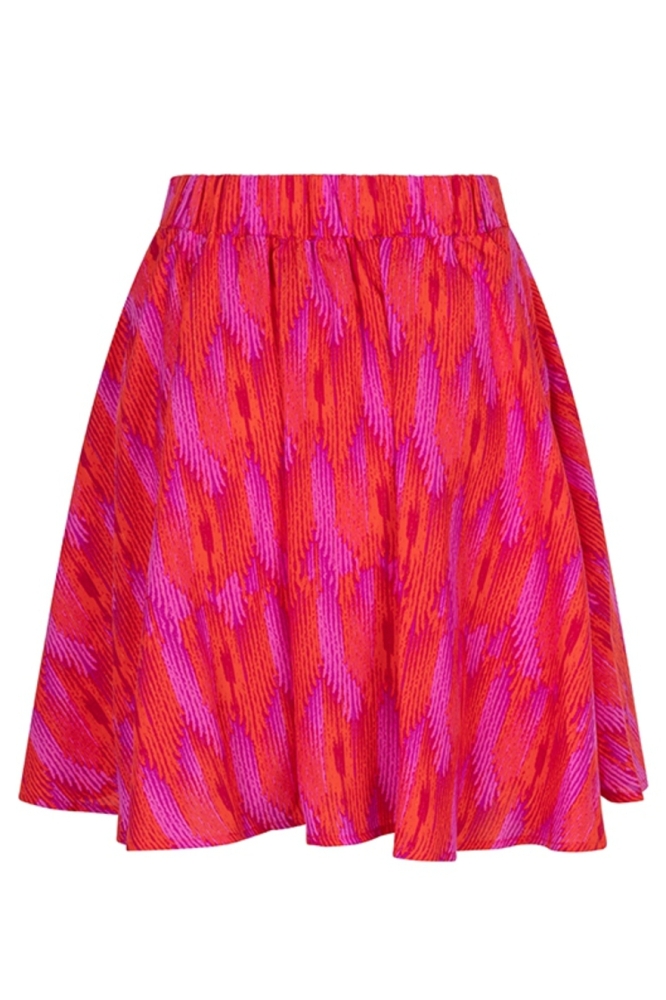 SKIRT LOTTE QA35 803 feather print