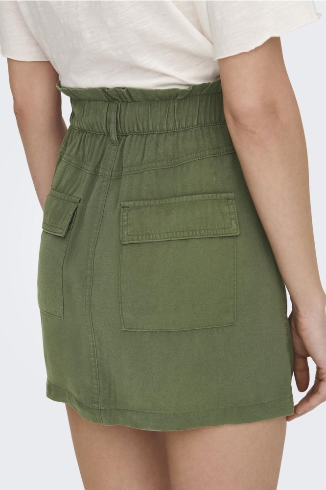 ONLOVA-ARIS LIFE HW CARGO SKIRT PNT 15278697 Four Leaf Clover