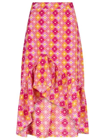 Lofty Manner Rok SKIRT FRANCES PD33 RETRO SUNNY PRINT