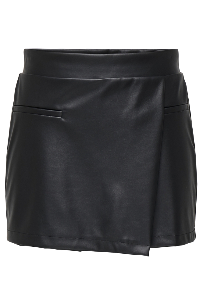 JDYSOYA PU SKORTS JRS 15341465 BLACK