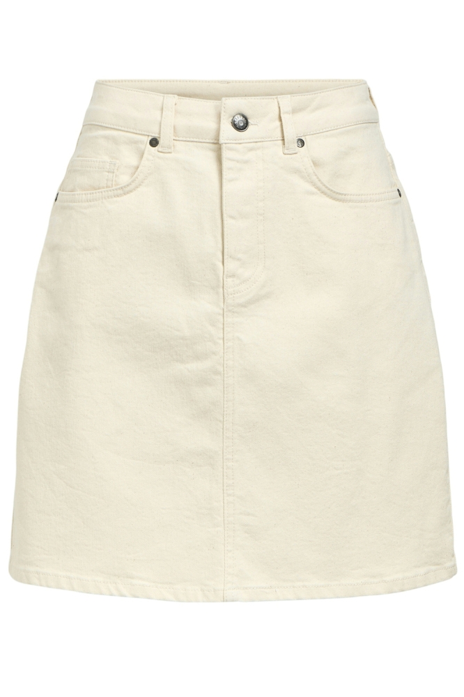 OBJELLEN HW SHORT TWILL SKIRT NOOS 23045747 SANDSHELL