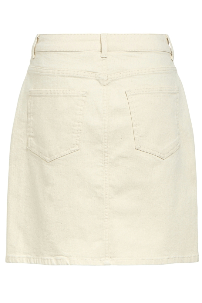 OBJELLEN HW SHORT TWILL SKIRT NOOS 23045747 SANDSHELL