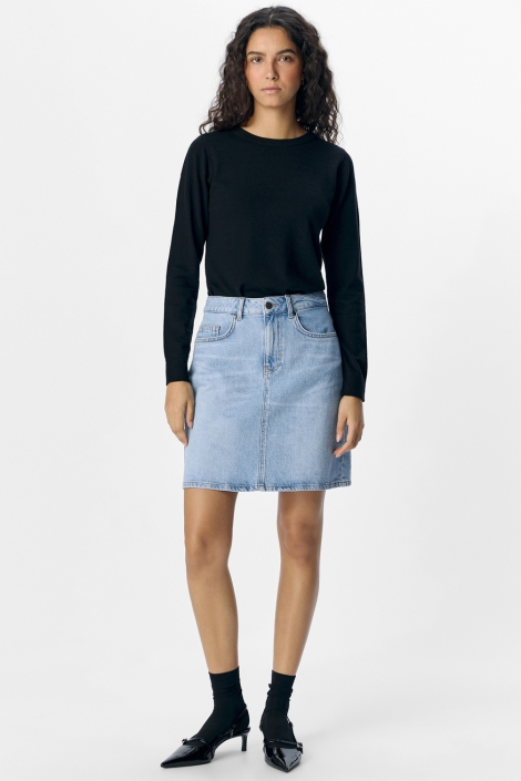 Object objellen hw short denim skirt noos