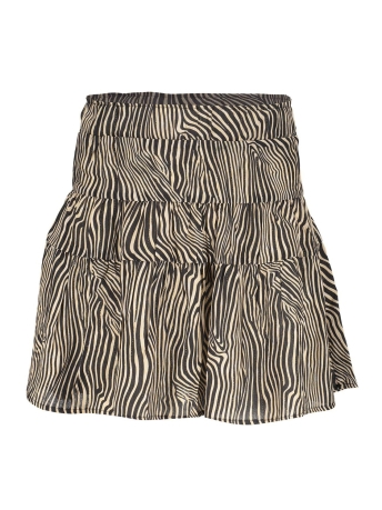 Geisha Girls Rok ROKJE MET ZEBRAPRINT EN LUREX 46595K 20 OFF WHITE