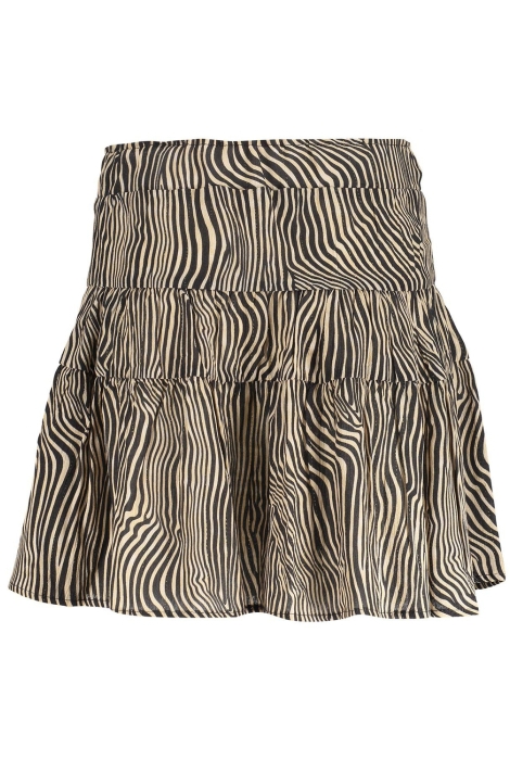 Geisha Girls skirt zebra lurex