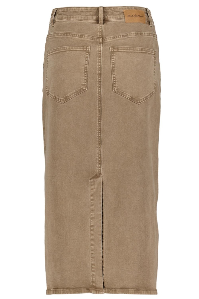 SIBELLE SKIRT COLOURED DENIM SRB4298 50 TAUPE