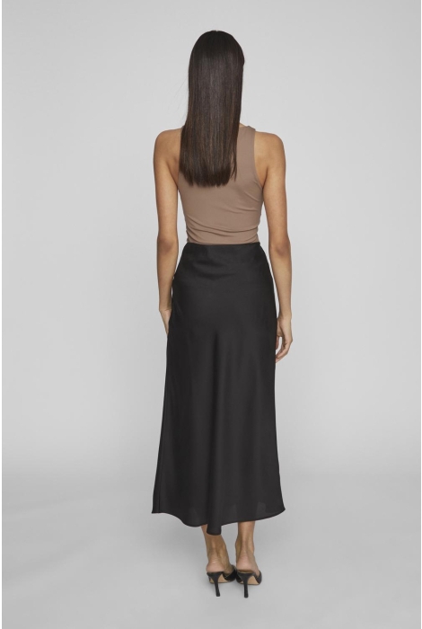 Vila viellette hw midi skirt - noos