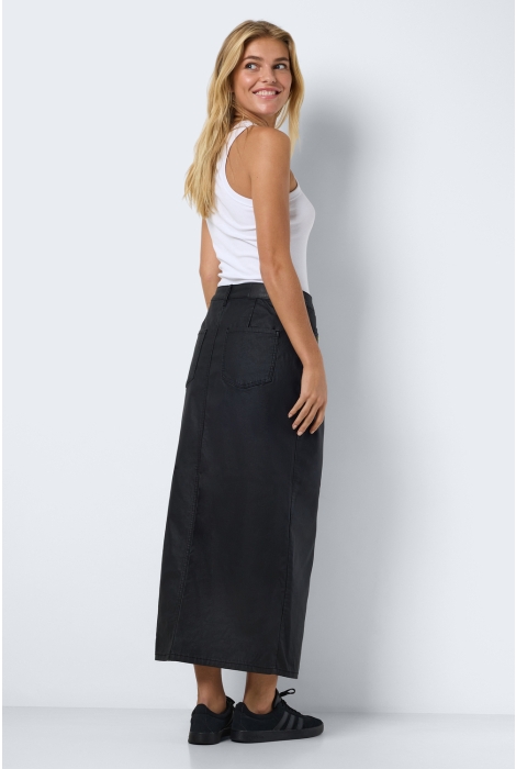 Noisy may nmkath nw slit long skirt coated bl