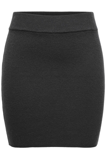 Jacqueline de Yong Rok JDYMILA LIFE SHORT SKIRT KNT 15330578 Phantom/MELANGE