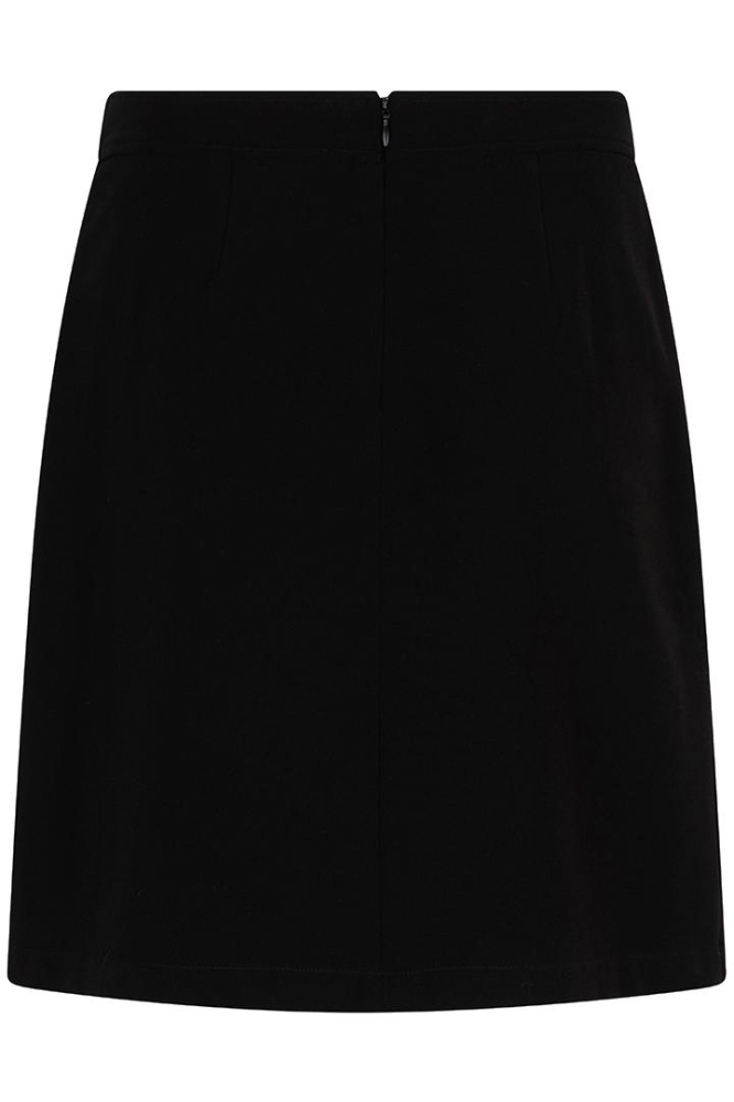 SKIRT OVERLAP POCKETS CITY F24 10551 000 black