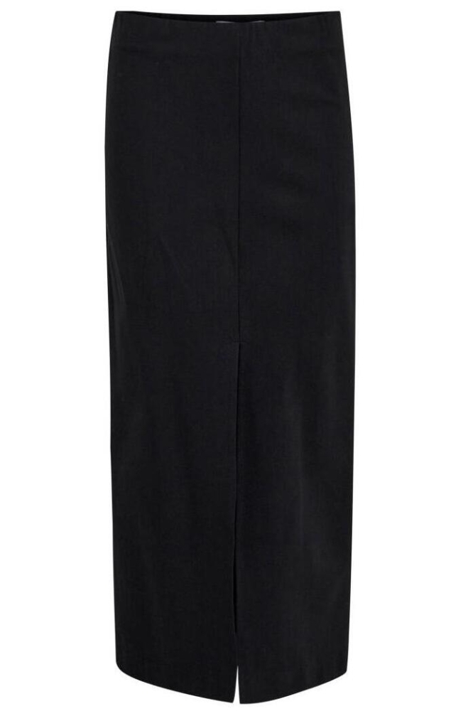 MARCIA MIDI SKIRT MI6366 100 BLACK