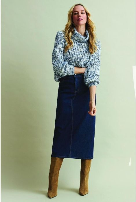 Red Button sibelle skirt dark blue